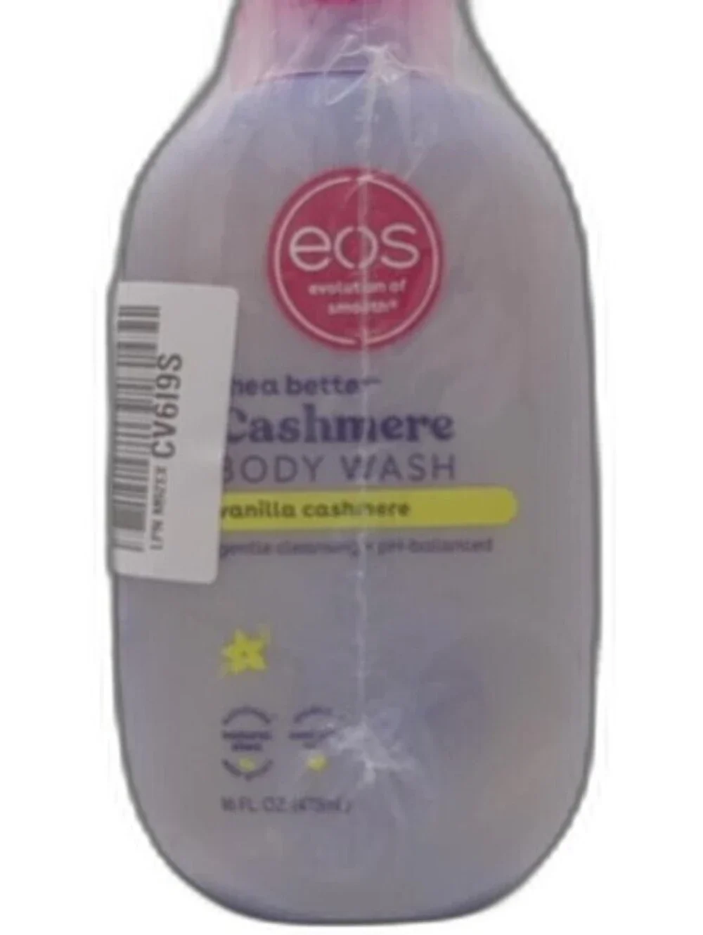 EOS Shea Better Vanilla Cashmere Body Wash – 3-Pack, 16 oz Each, Creamy Gel Form